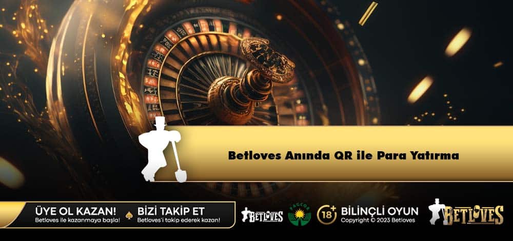 Betloves Anında QR ile Para Yatırma